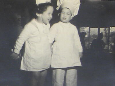 541_פורים - ארנון פלד ודורית ברגר 1953.jpg